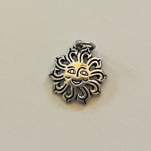 James Avery Sterling Silver Sunbeam charm